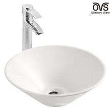 Top Sanitaires fournisseur blanc rond lavabo salle de bain lavabo